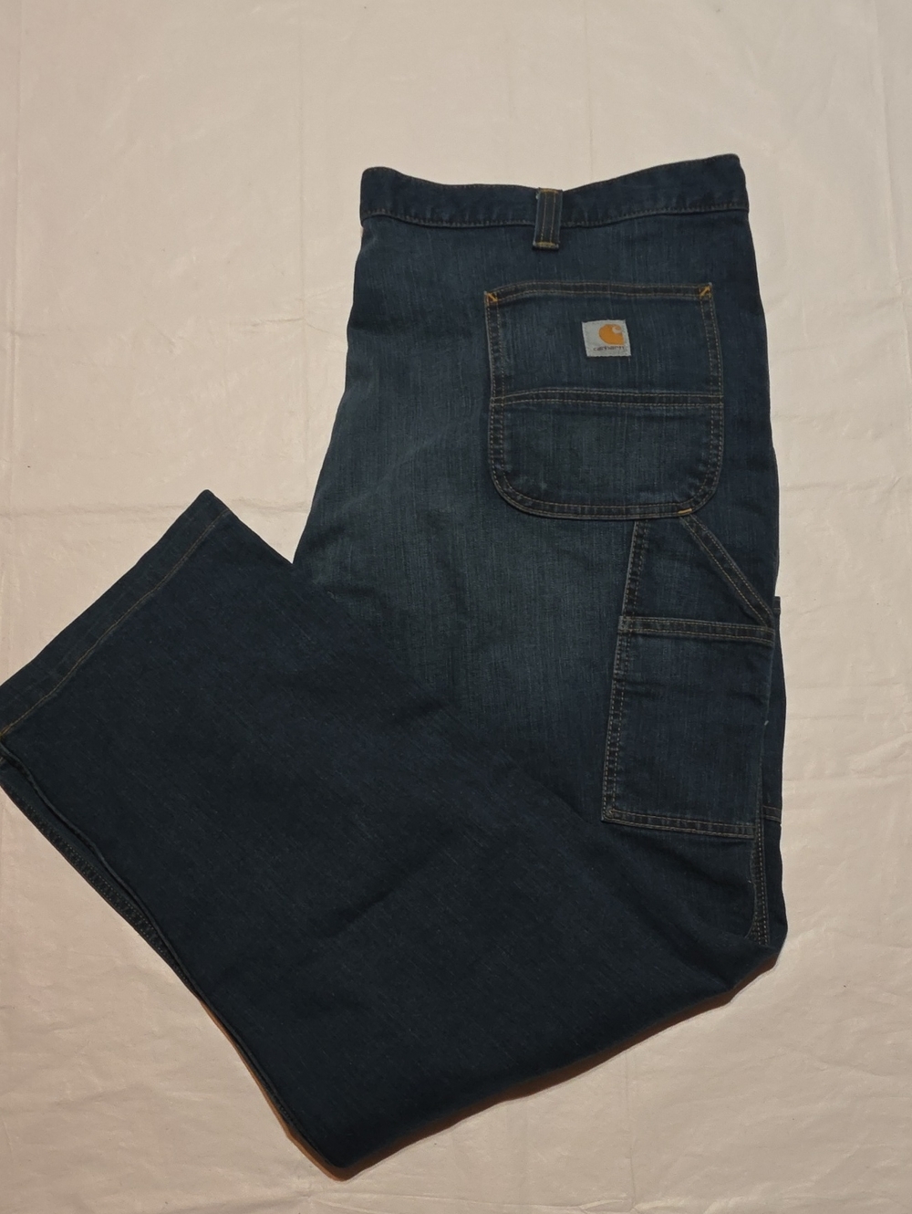 Carhartt NWT Rugged Flex Relaxed Fit Utility Jean Stretch Straight Dark 48x30